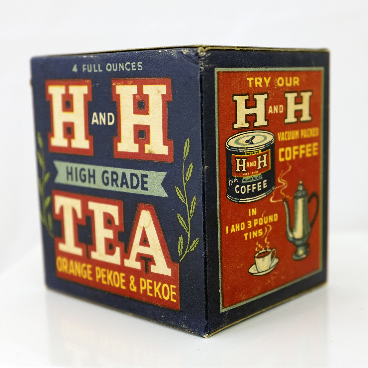 H and H Tea, Orange Pekoe Side Panel