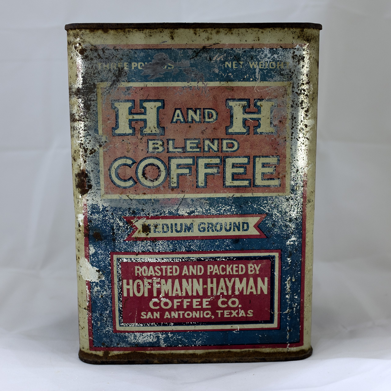 H and H Blend Three Pound Tin