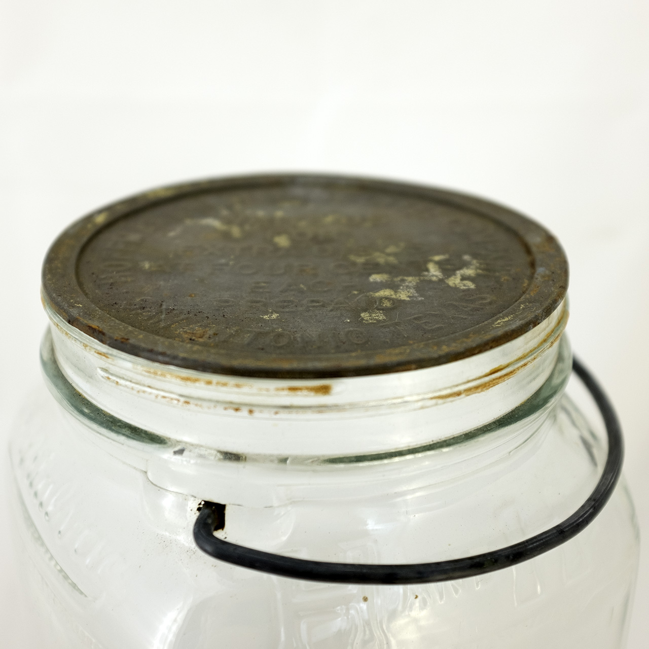 H and H Large Crystalvac Jar Disc Revealed
