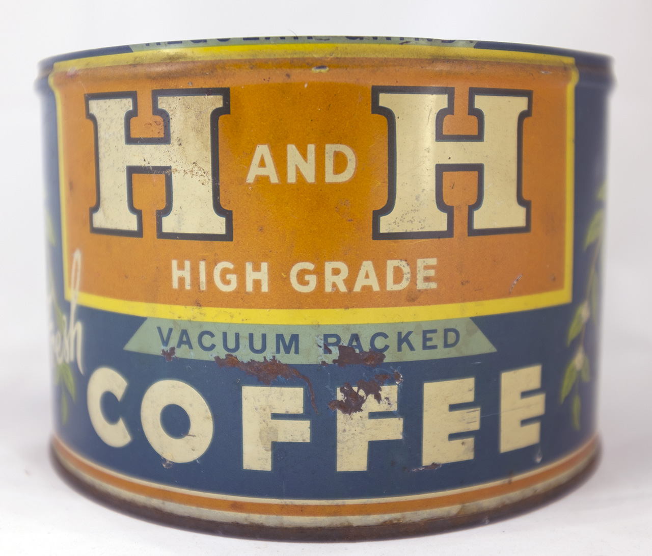 H and H High Grade Three Pound Tin