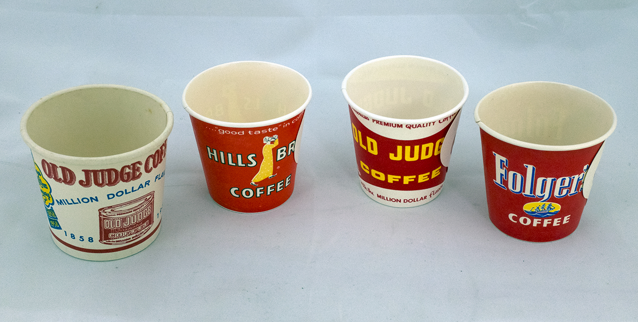 Sample paper cups