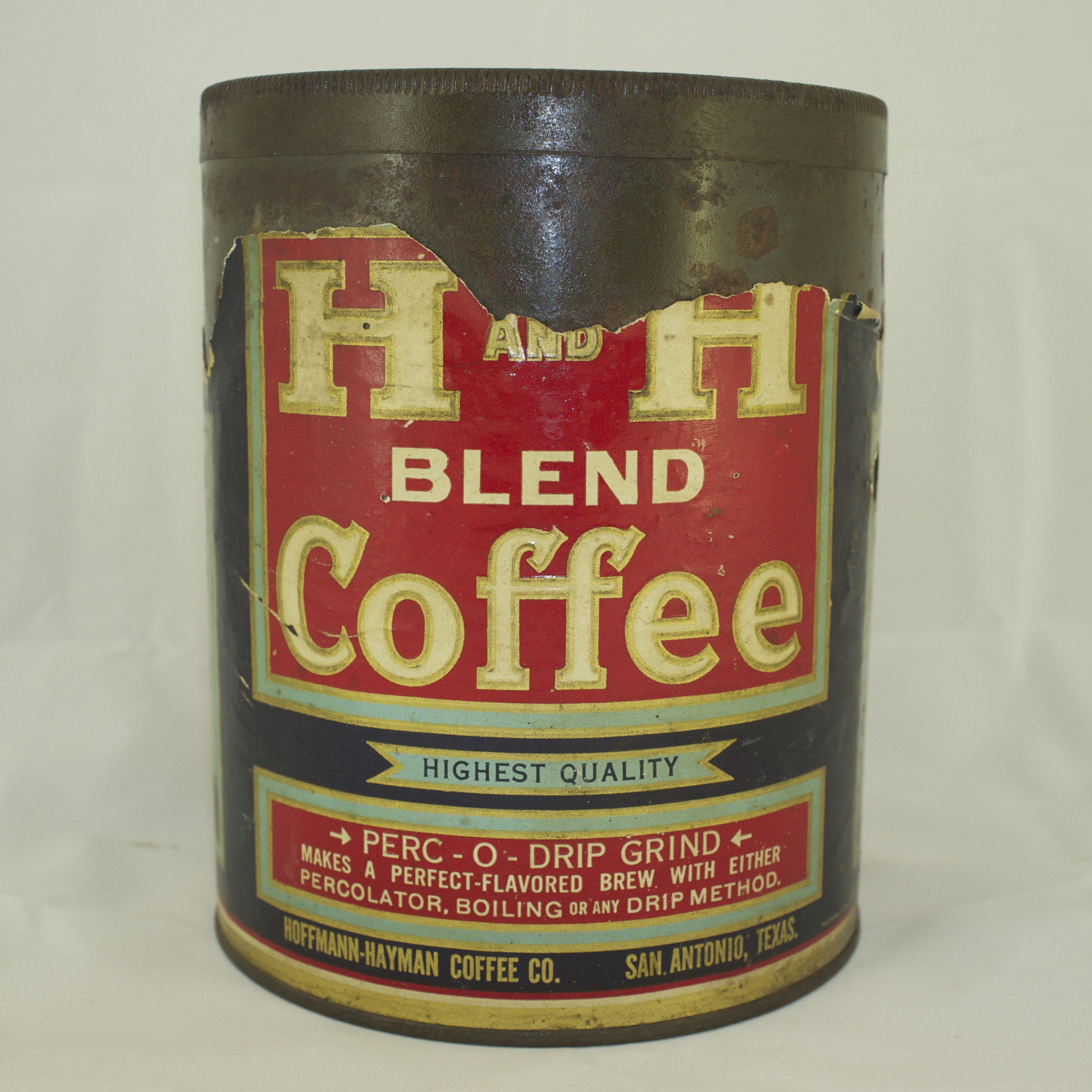 H and H Coffee Blend 2.5lbs Tin