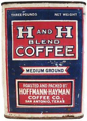 H and H Blend Coffee Three Pound Tin