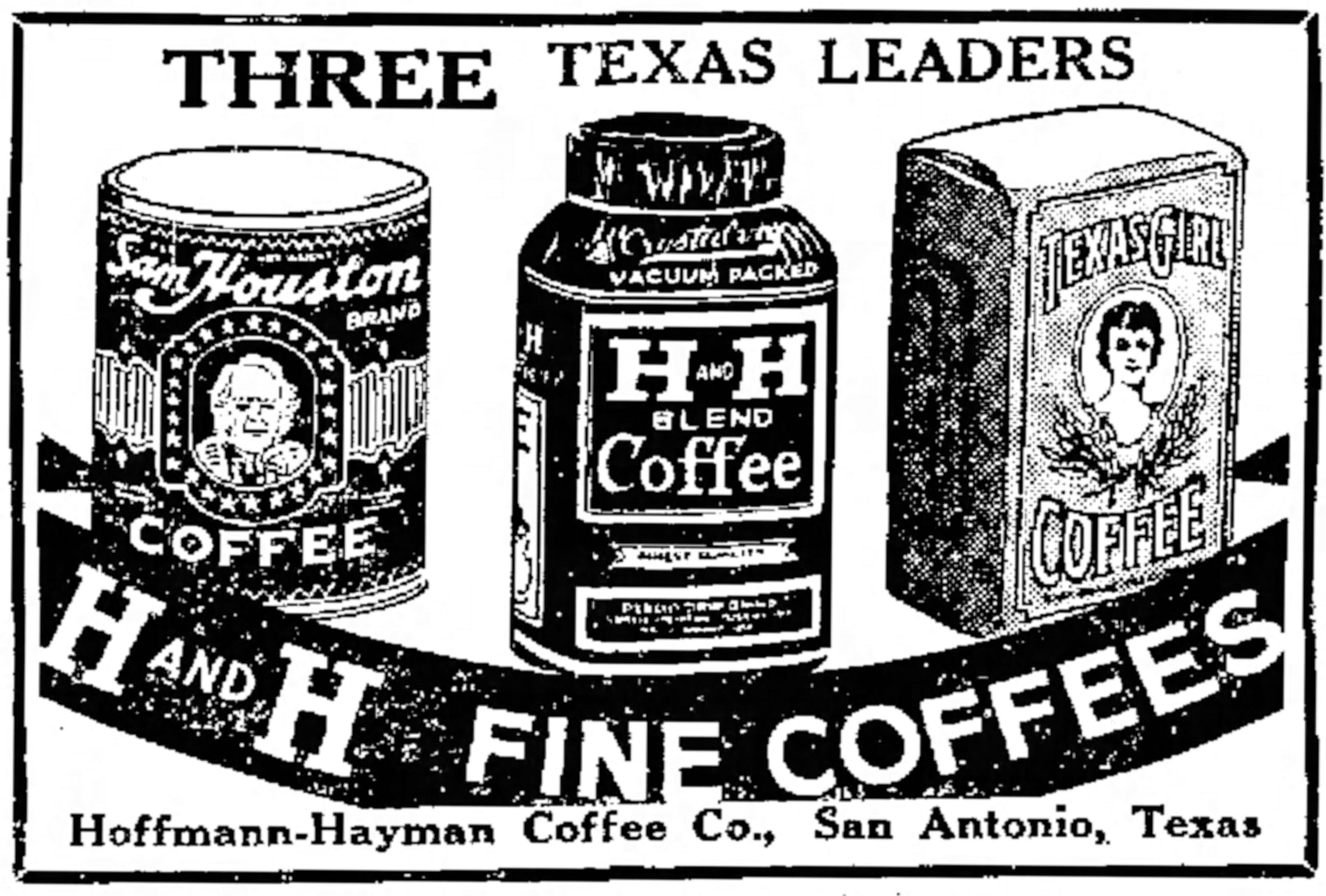 Sam Houston, H and H Blend, Texas Girl - Brownsville Herald on Tue Ap 16, 1935