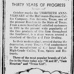 1934 Oct 18 Tulia Herald H and H 30th Anniversary