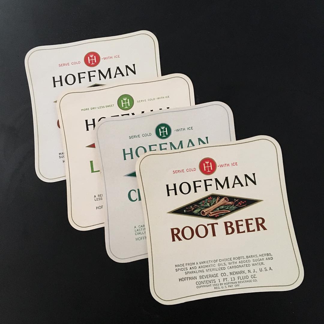 Another Hoffman beverage company. 1933 Newark, NJ
