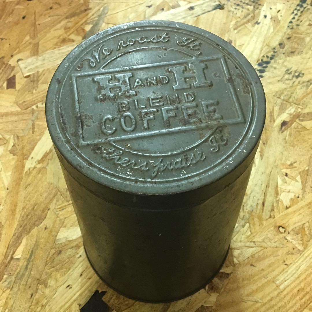 Embossed H and H Blend lid — We roast it, others praise it