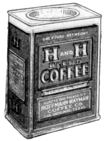 H and H Blend illustrated pack from the 26 Aug 1923 products display