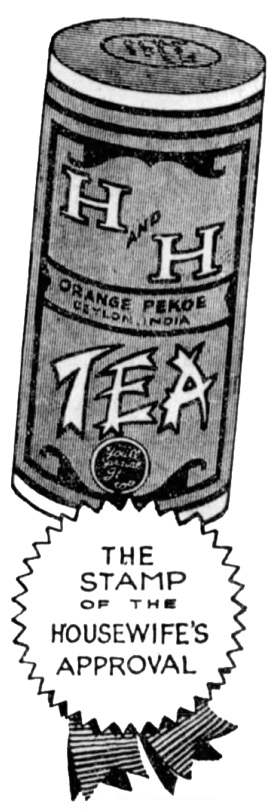 Our Proclamation Guaran-Tea scroll display crop, 26 Aug 1923 San Antonio Light