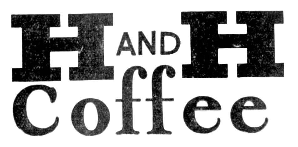 Headline band — “The Real Way to Judge Coffee,” H AND H display type, 8 Jan 1932 San Antonio Light