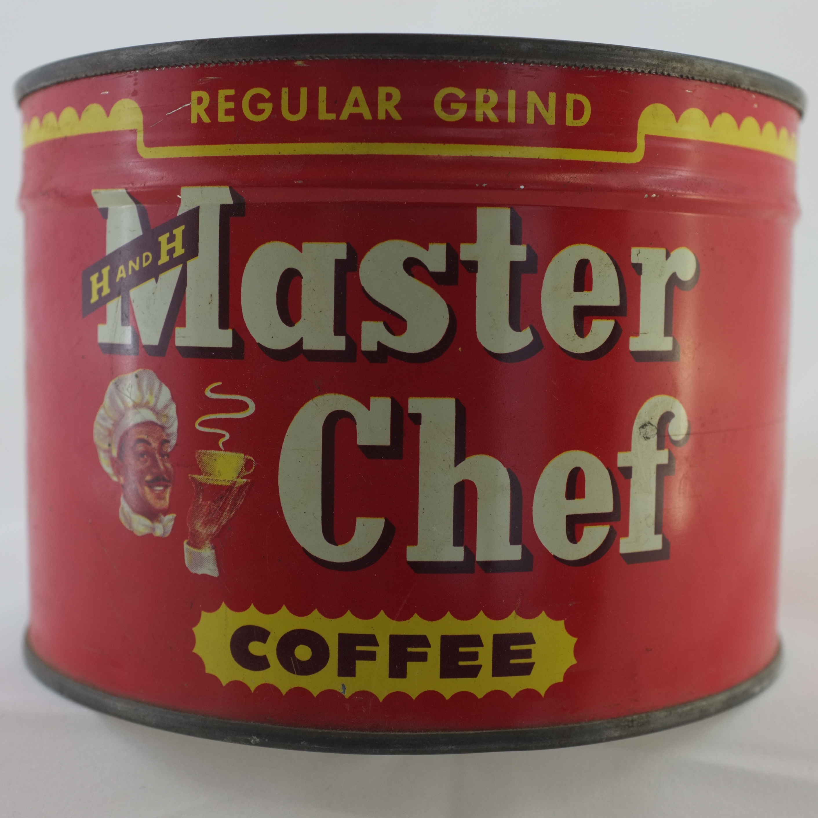 H and H High Grade Three Pound Tin
