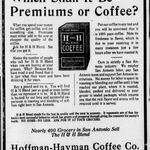1919 Dec 10 San Antonio Express H and H