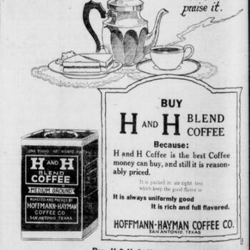 Hondo Anvil Herald H And H Adv — 10 14 1922