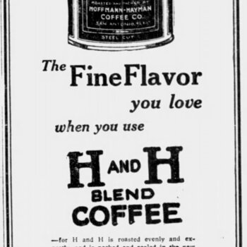 The News, 5 Dec 1924 — H and H Blend display ad