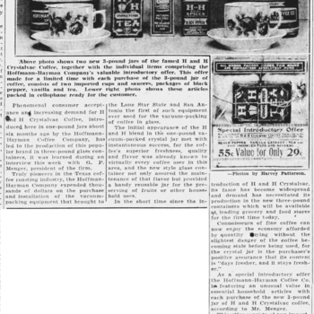 Express-News, 19 Dec 1932 — Crystalvac 3-pound jars and introductory offer