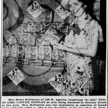 The News Texas Girl Namesake Helen Hoffmann — 09 10 1937