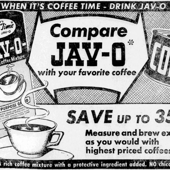 San Antonio Light Jav O Compare With Your Favorite Coffee — 11 04 1954