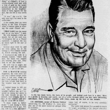 SA Express-News 24 Aug 1969 p.86 — S. P. Stevens, Stevens Outdoor Advertising, Face of SA