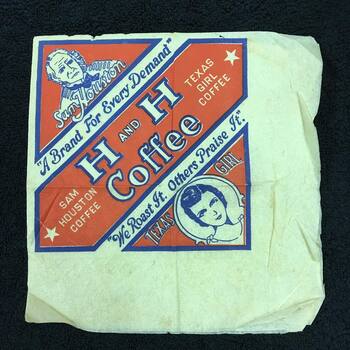 Sam Houston & Texas Girl paper napkin