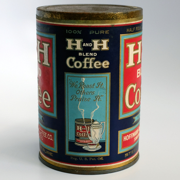 H and H Half Pound Tin