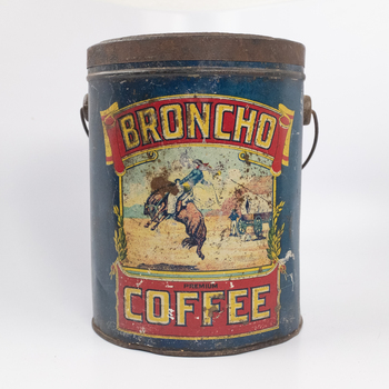 HandH Broncho Coffee Tin 3pound back