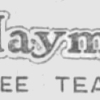 H and H wordmark panel from housewife praise products display, San Antonio Light, 26 Aug 1923