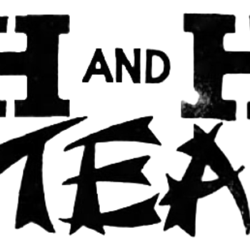 Iced tea display wordmark and tea panel crop, San Antonio Light, 26 Aug 1923