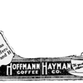 H and H Blend display ad footer crop, The News, 5 Dec 1924