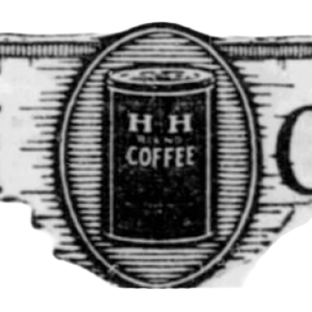 Romance of Coffee brand display ad, San Antonio Express-News, 21 Jan 1925