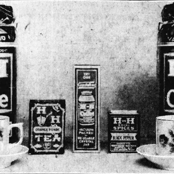H and H Crystalvac 3-pound jars ad crop, San Antonio Express-News, 19 Dec 1932