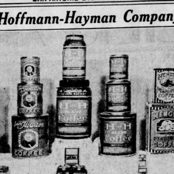 Hoffmann-Hayman product roster display, The News, 10 Mar 1934