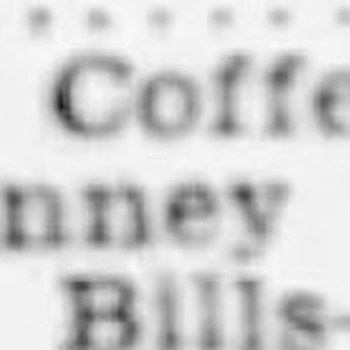 Hoffmann-Hayman coffee bags and county bills display crop, The News, 29 Jul 1936