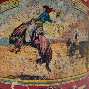 Broncho Coffee Tin