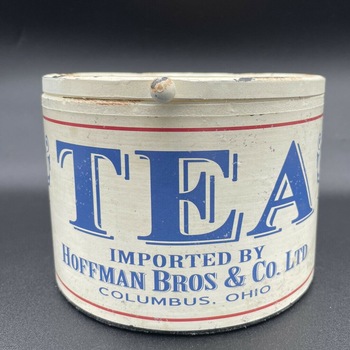 Hoffman Bros & Co. imported tea tin, Columbus, Ohio — not Hoffmann-Hayman