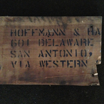 Crate piece from shed wall